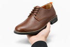 Premium Comfort Brown Casual Slip-On Shoes for Men.